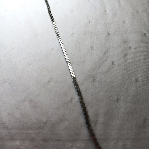 Costume Jewelry 18" Necklace White Clear Floral - Picture 8 of 11